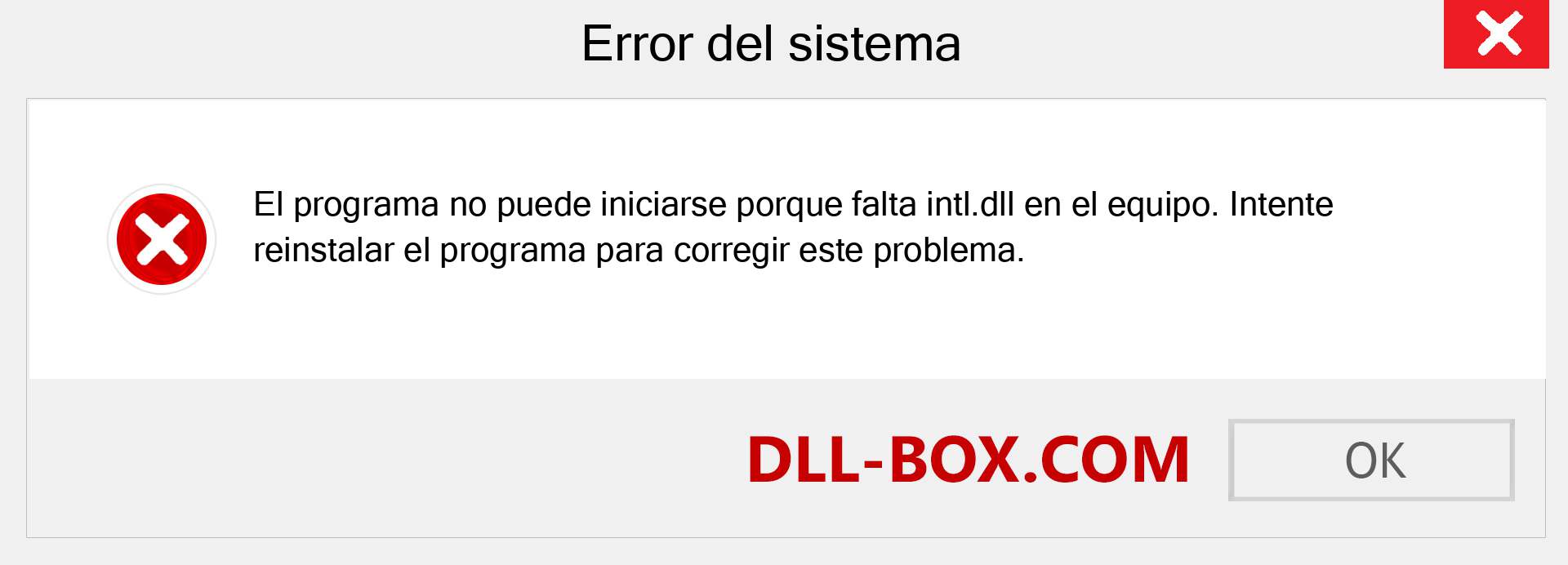 ¿Falta el archivo intl.dll ?. Descargar para Windows 7, 8, 10 - Corregir intl dll Missing Error en Windows, fotos, imágenes